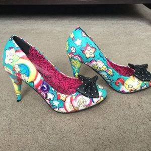 Iron Fist Shoes - IRON FIST OVER THE RAINBOW HEELS Iron Fist Shoes - IRON FIST OVER THE RAINBOW HEELS